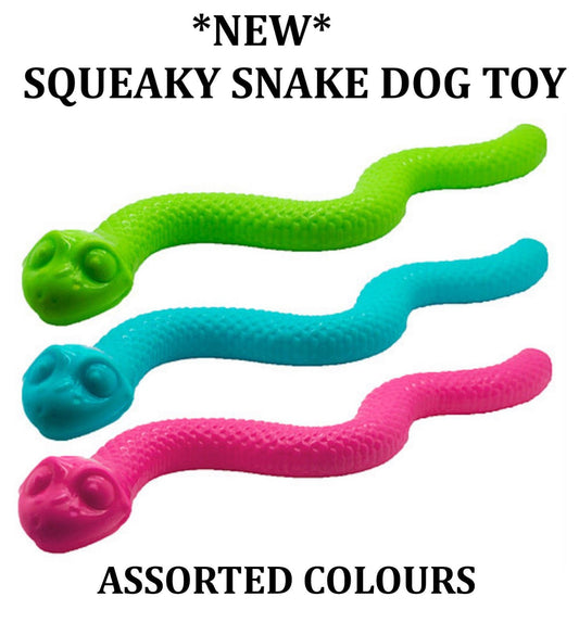 Dog Life Large Tuffs TPR Rubber Snake Dog Toy