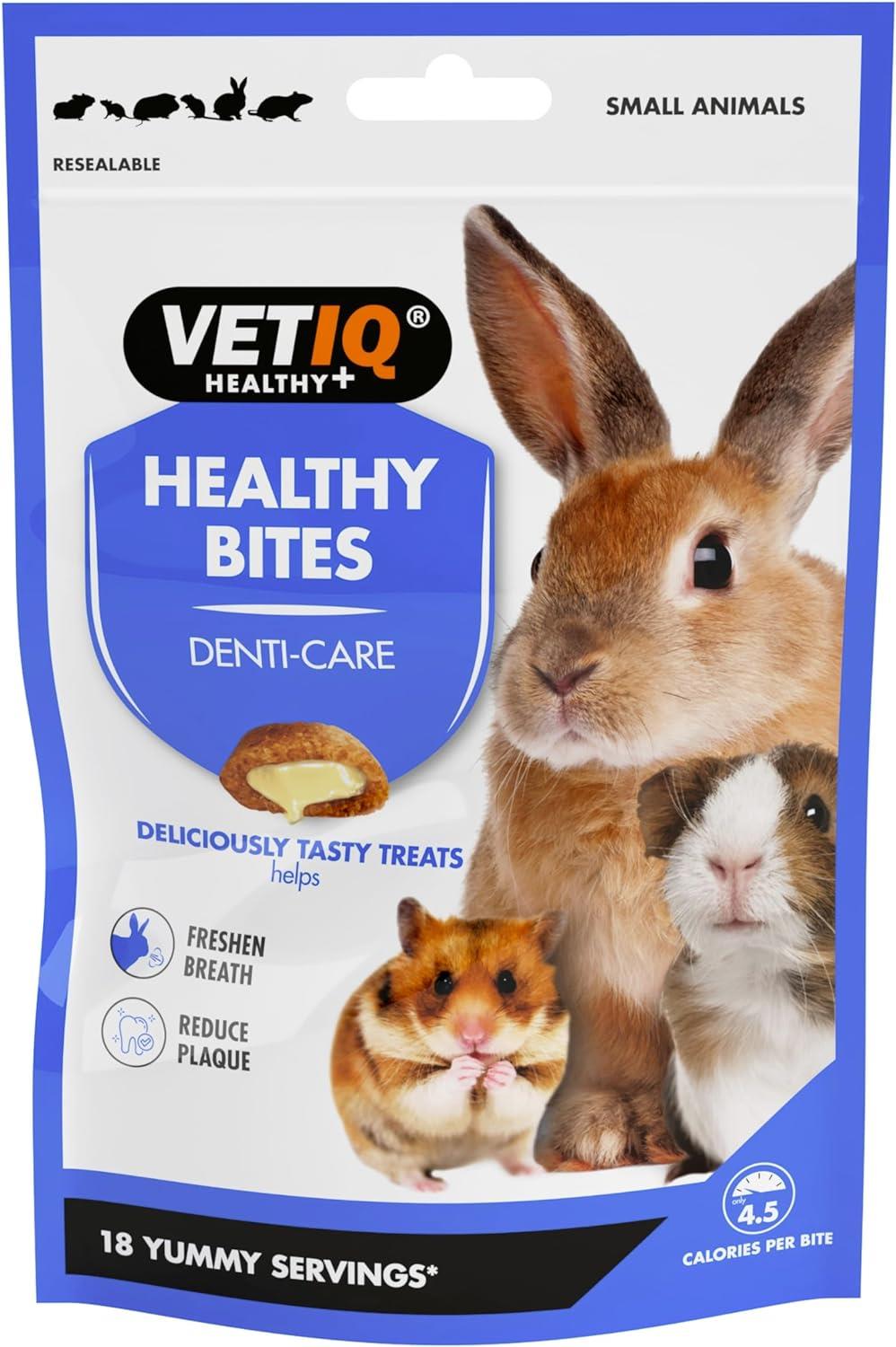 VetIQ Healthy Bites Small Animal Dental Treats 30g