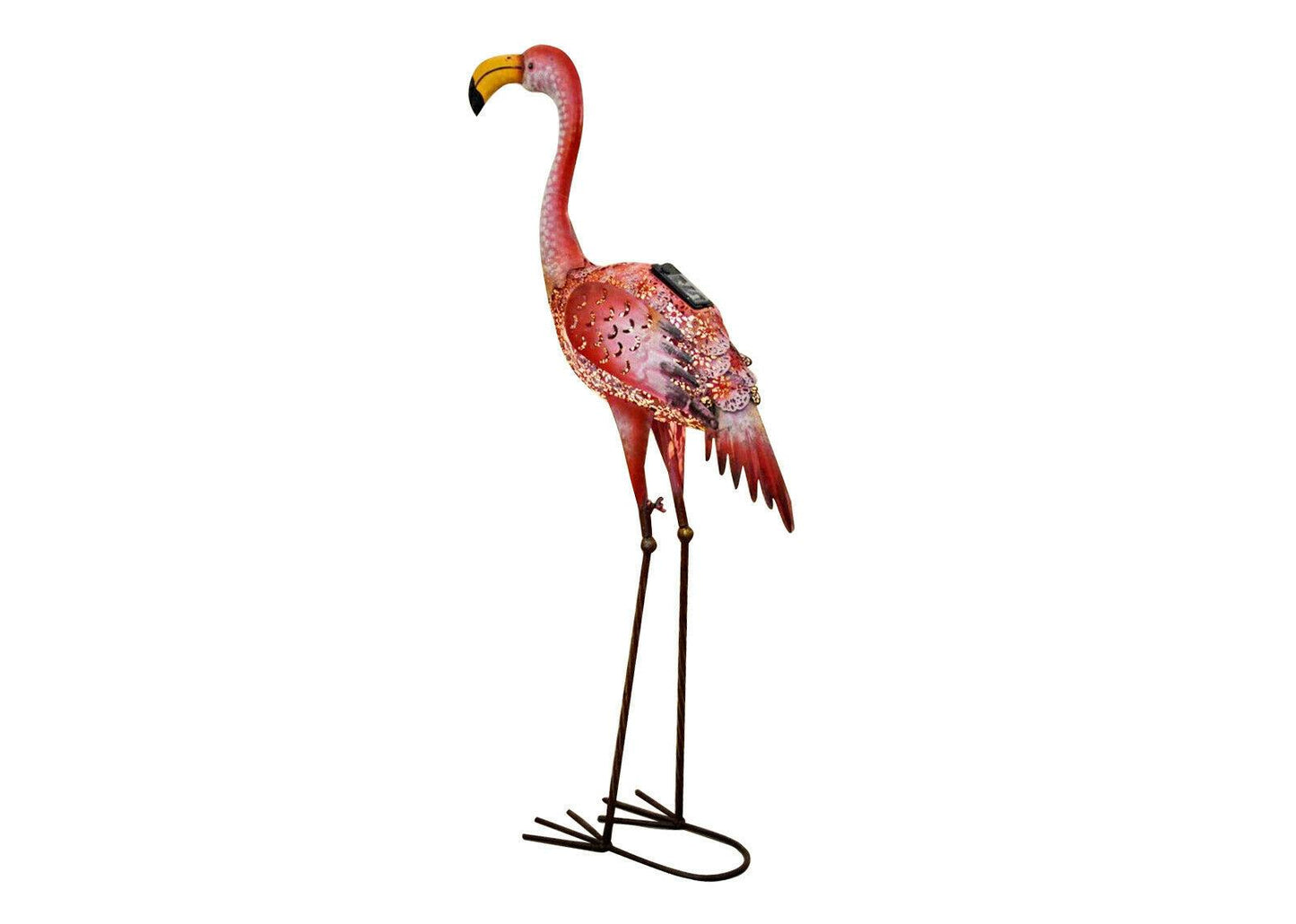 Bermuda Garden Ornament Flamingo Looking Forward