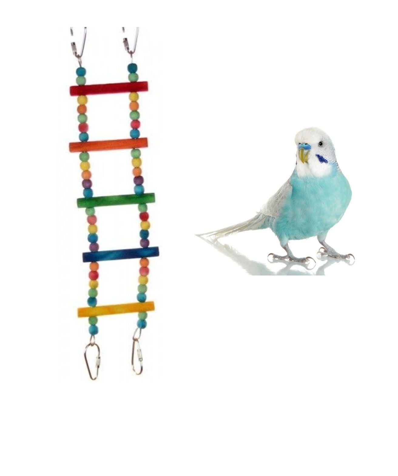 Adventure Bound Small Wooden Flexible Bird Ladder