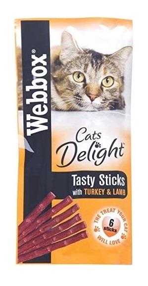 Webbox Cat Sticks Turkey & Lamb 6 Sticks