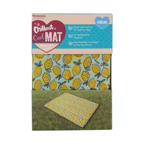 Rosewood Chillout Coolmat Lemon Rectangle 65 x 50cm