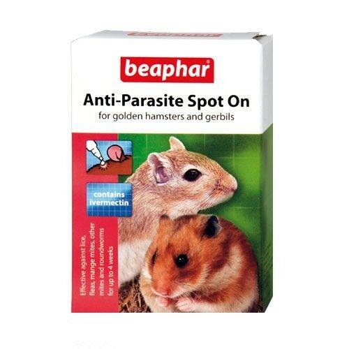 Beaphar Anti-Parasite Spot On Hamsters & Gerbils 50-300g