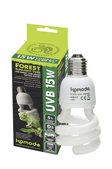 Komodo Spiral Compact Lamp 15w 5%