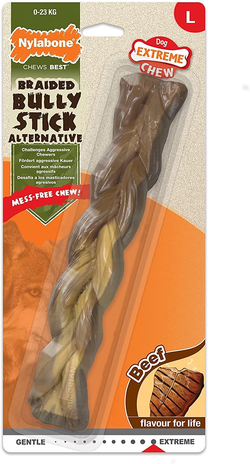 Nylabone Braided Bully Stick Large