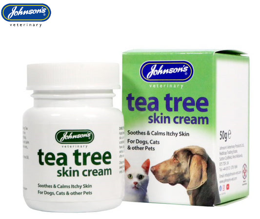 Johnson's Veterinary Tea Tree Skin Cream 50g