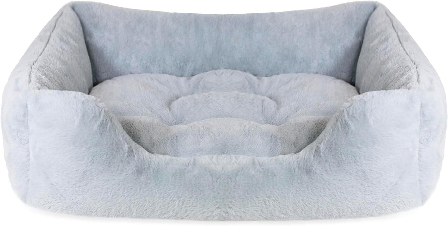 Rosewood Fur Fox Bed Blue Large