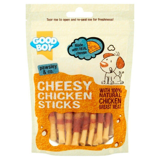 Good Boy Cheesy Chicken Sticks 80g