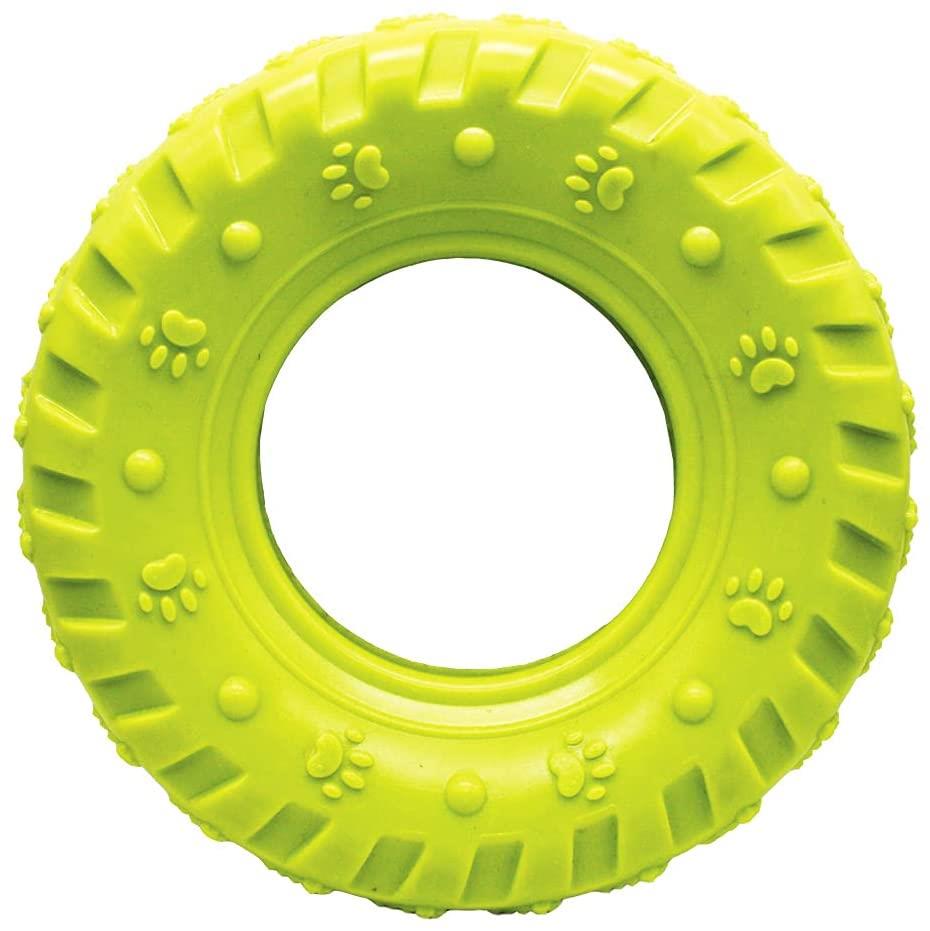 Grrrelli Green Rubber Tyre Small 9cm