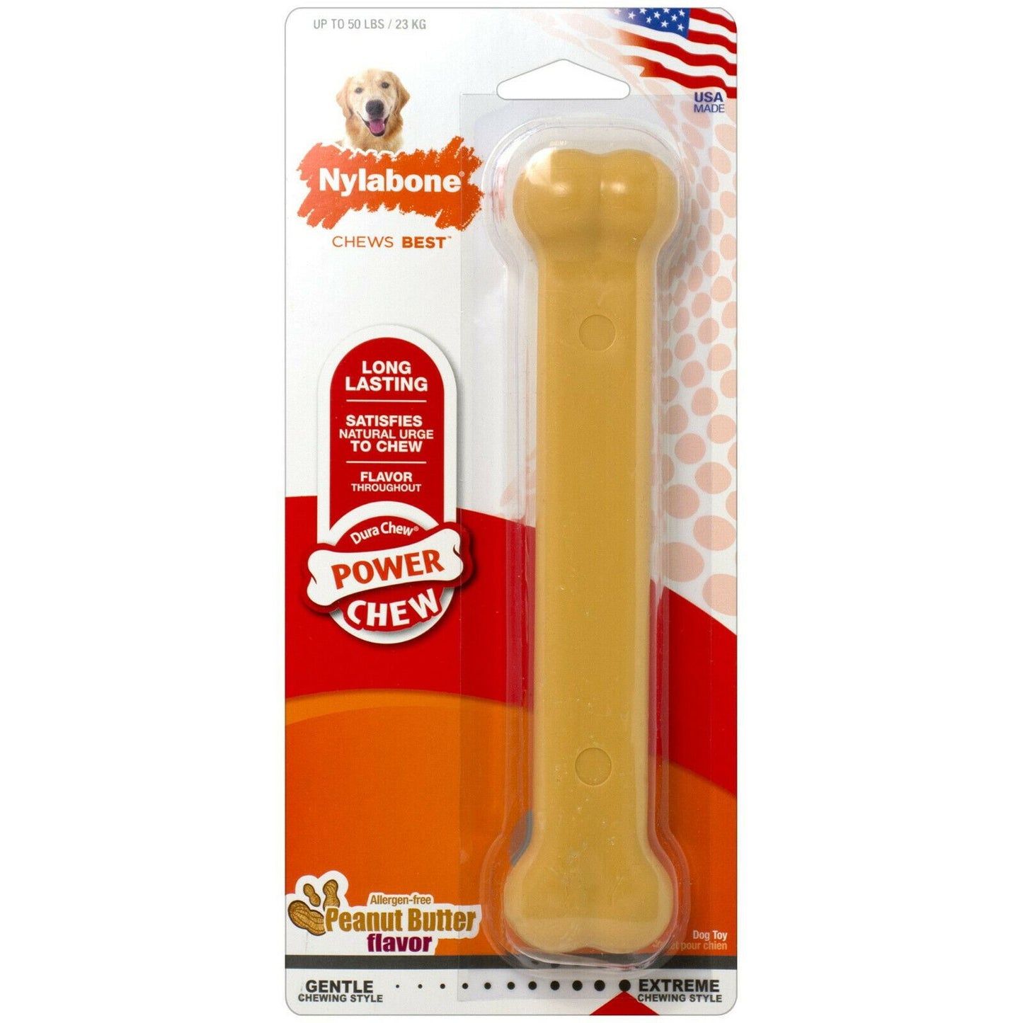 Nylabone Dura Chew Peanut Butter Giant