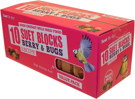 Suet To Go Berry & Bugs 10 Pack