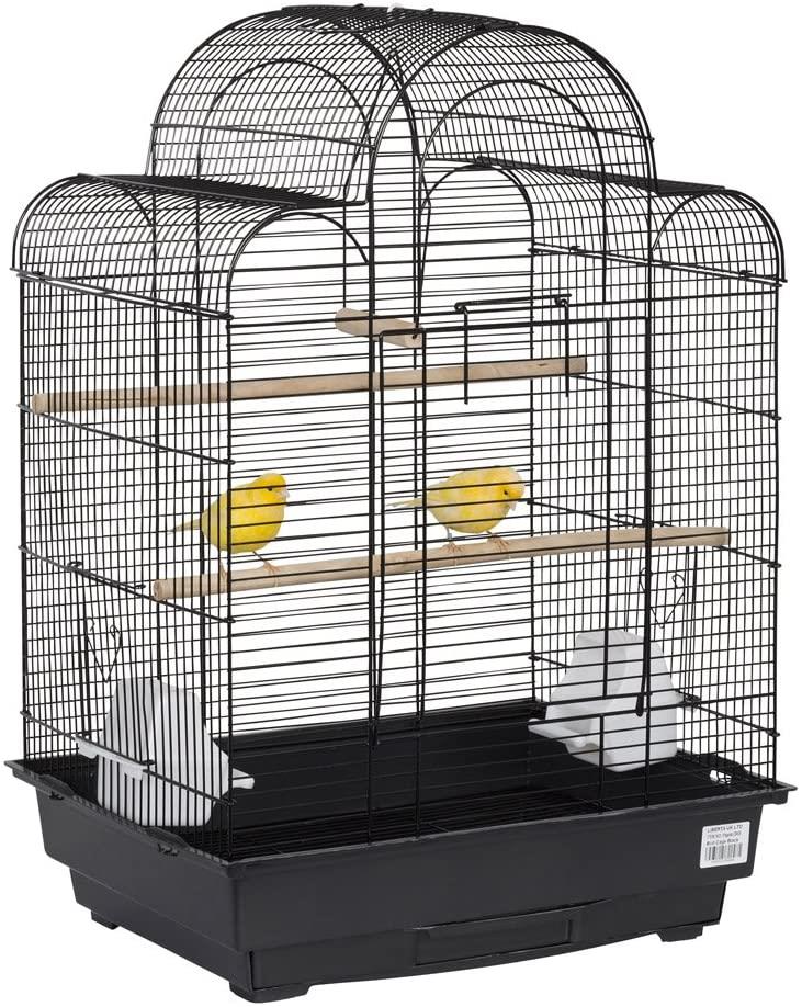 Rainforest San Luis Small To Medium Bird Cage Black