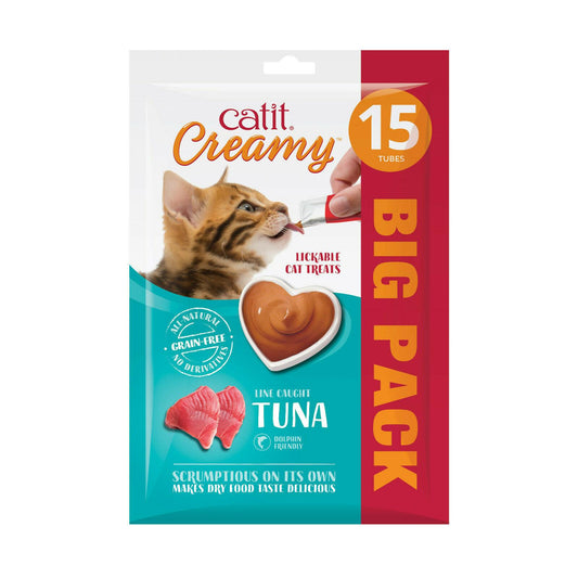 Catit Creamy Tuna 15 Tubes