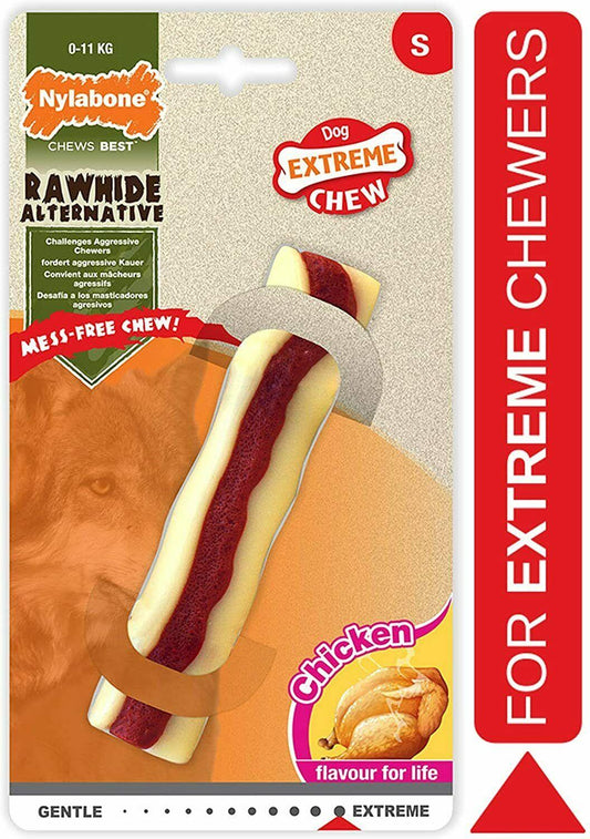 Nylabone Chicken Roll Small Rawhide Alternative