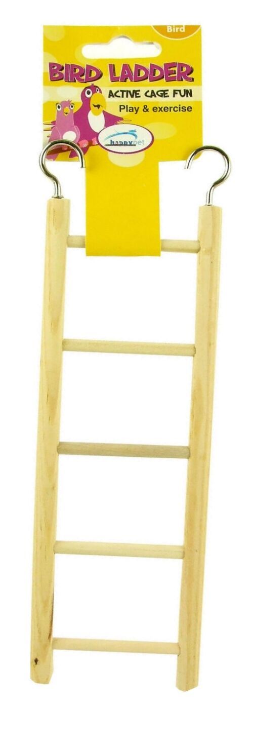 The Bird House Wooden Bird Ladder 5 Step