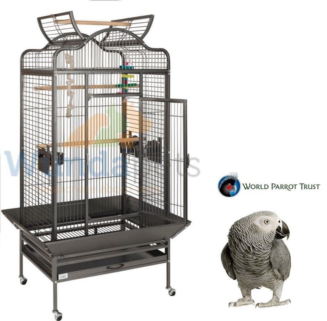 Liberta Voyager Large Bird Cage Antique