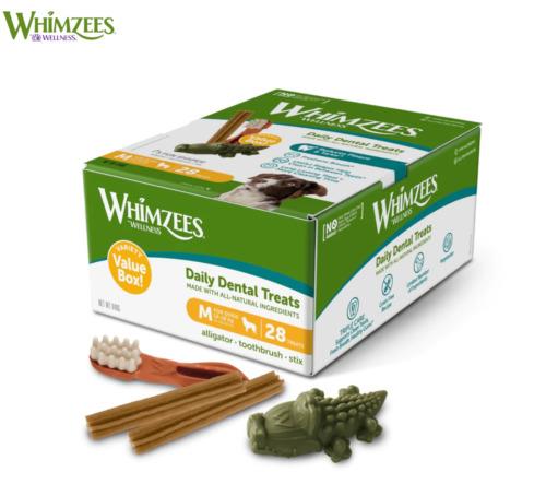 Whimzees Variety Value Box Medium 28 Pack