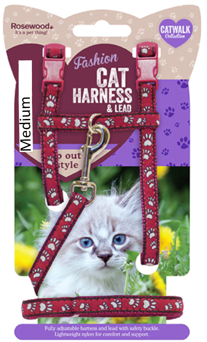 Rosewood Cat Harness Medium