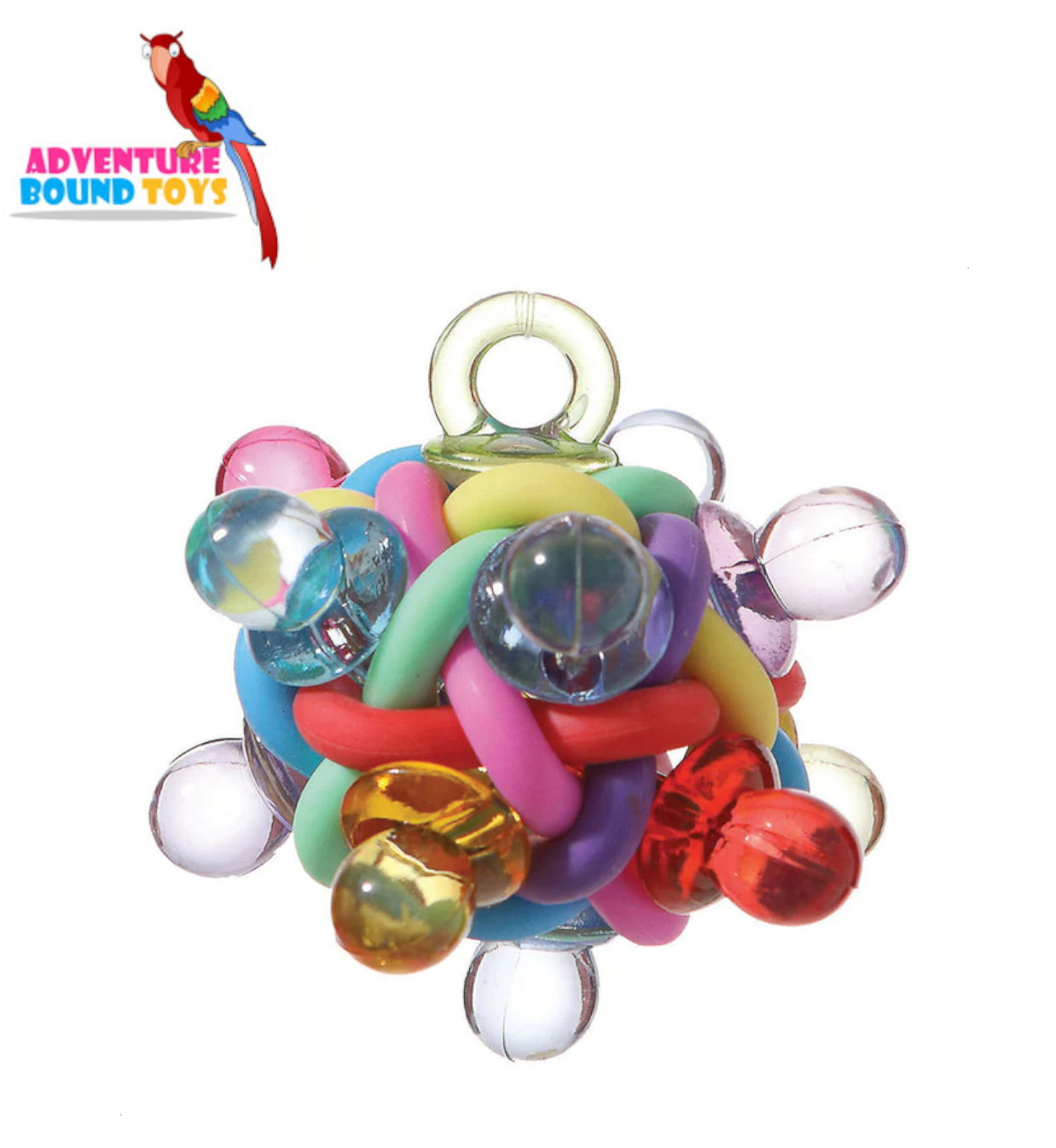 Adventure Bound Binkies Ball Parrot Foot Toy