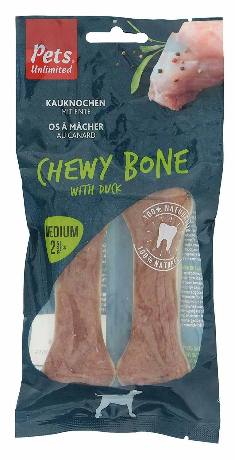 Rosewood Chewy Bones With Duck Medium 2pcs 80g