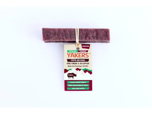 Yakers Chew Cranberry Medium