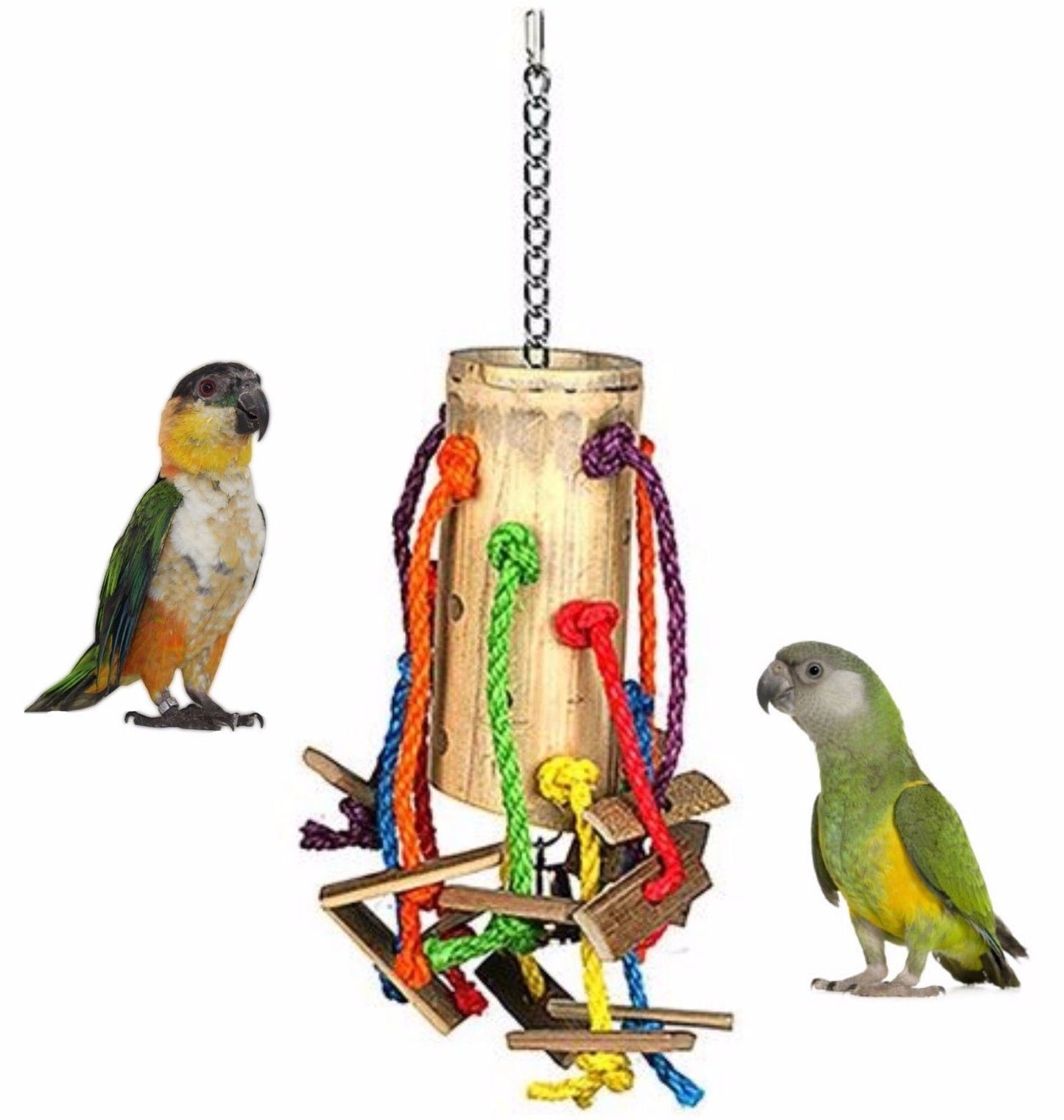 The Bird House Bird Bamboo Puzzle Toy