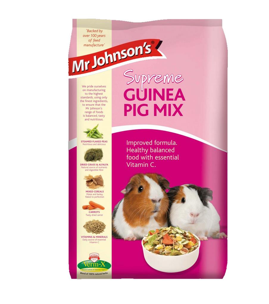 Mr Johnson's Supreme Guinea Pig With Verm-X 2.25kg