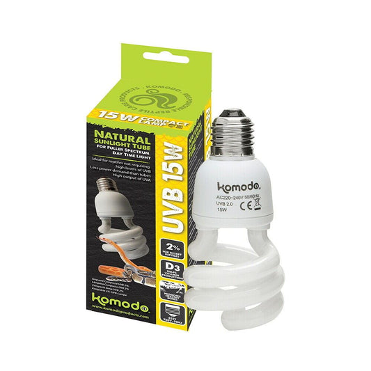 Komodo Spiral Compact Lamp 15w 2%