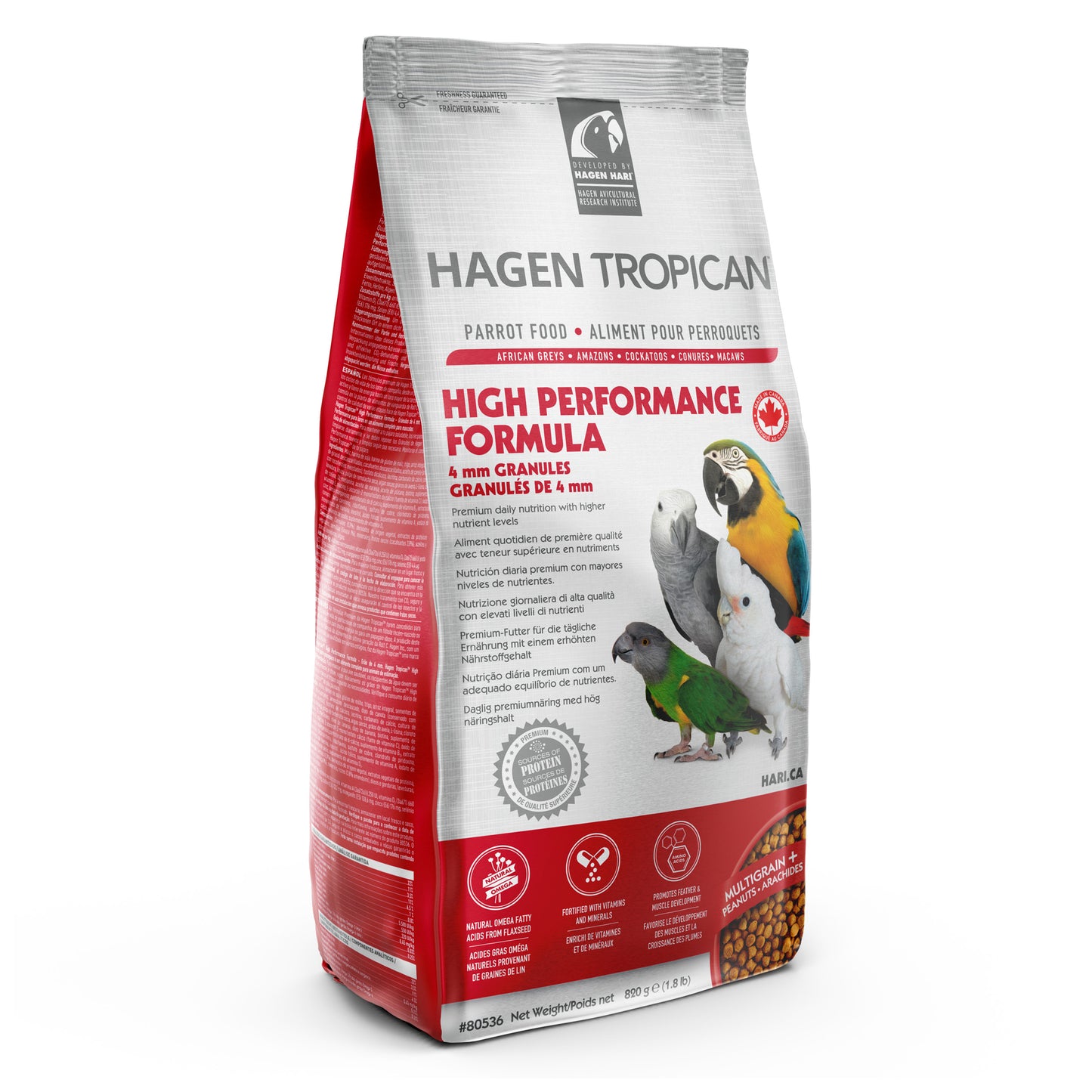 Hari Tropican High Performance 4mm Granules 820g