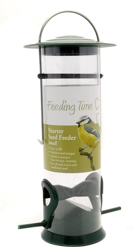 Rosewood Starter Wild Bird Seed Feeder Small