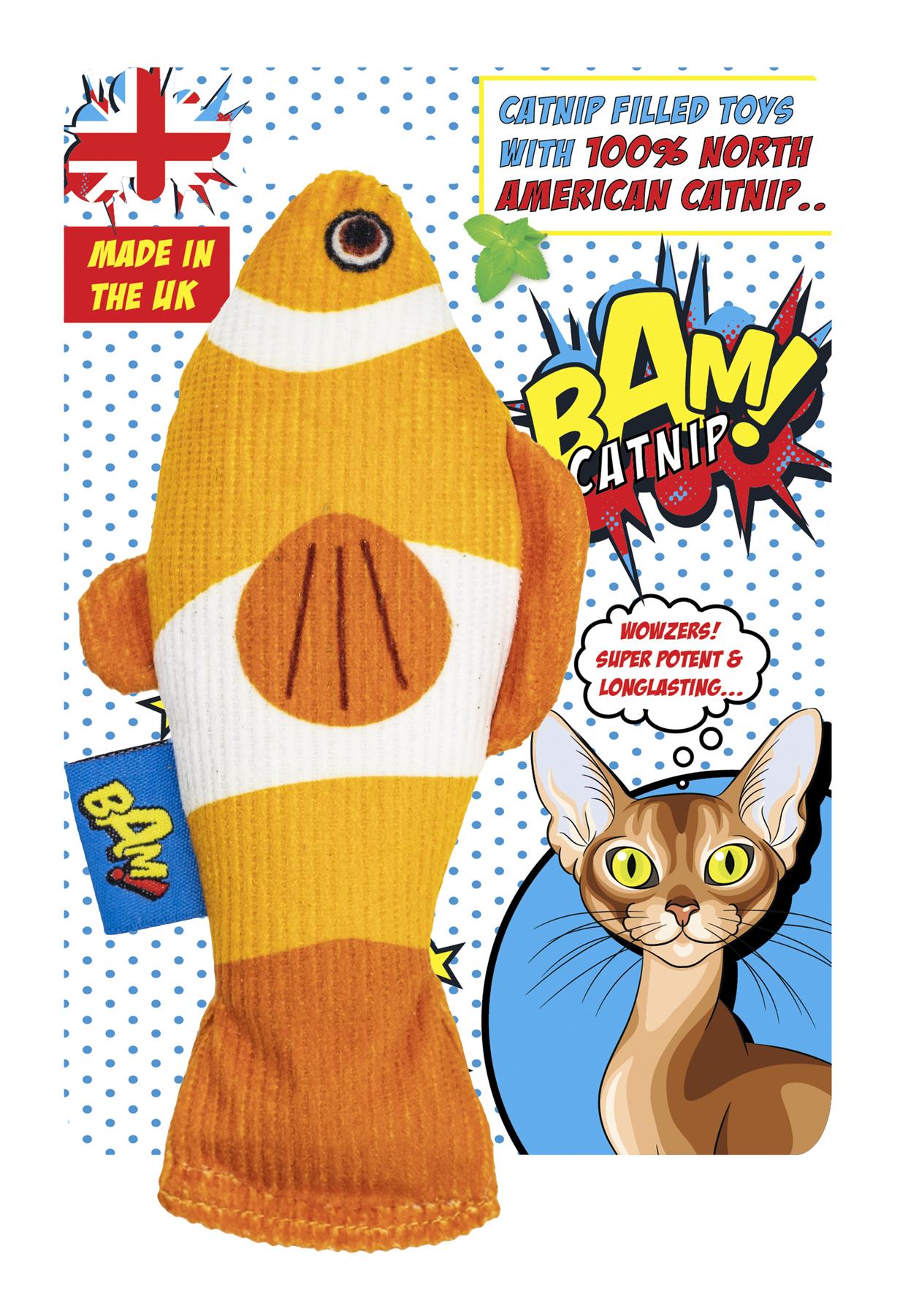 BAM! Catnip Conny Clownfish