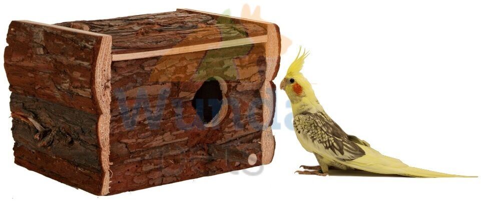 Trixie Cockateil Parakeet Natural Wooden Nesting Box