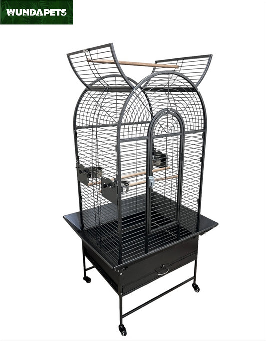 Wundapets Canterbury Parrot Cage Antique Black