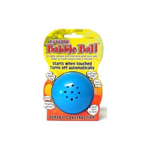 Medium Talking Babble Ball Dog Toy