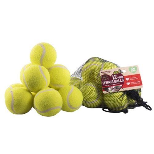 Rosewood Tennis Balls Net Of 12