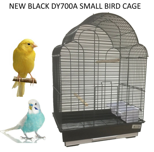 Rainforest Dy700a Small Bird Cage Black