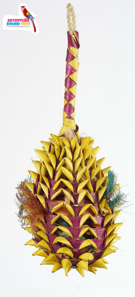 Adventure Bound Pineapple Pinata Bird Toy