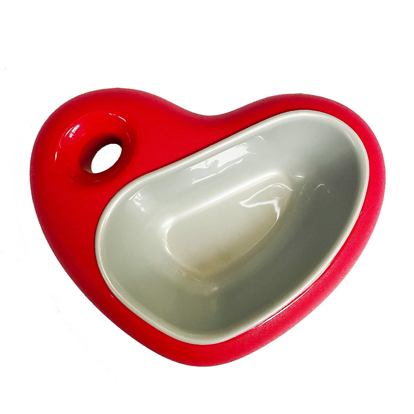 Heart Pet Bowl Large 28 x 21.5 x 7 cm 0.4L