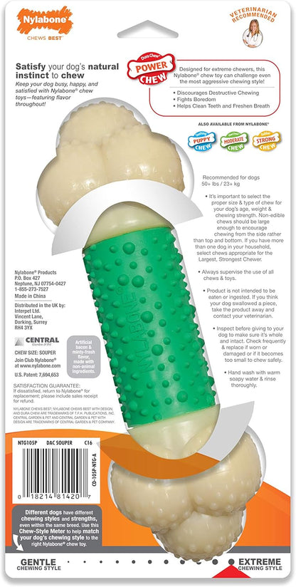 Nylabone Double Action Bacon X Large