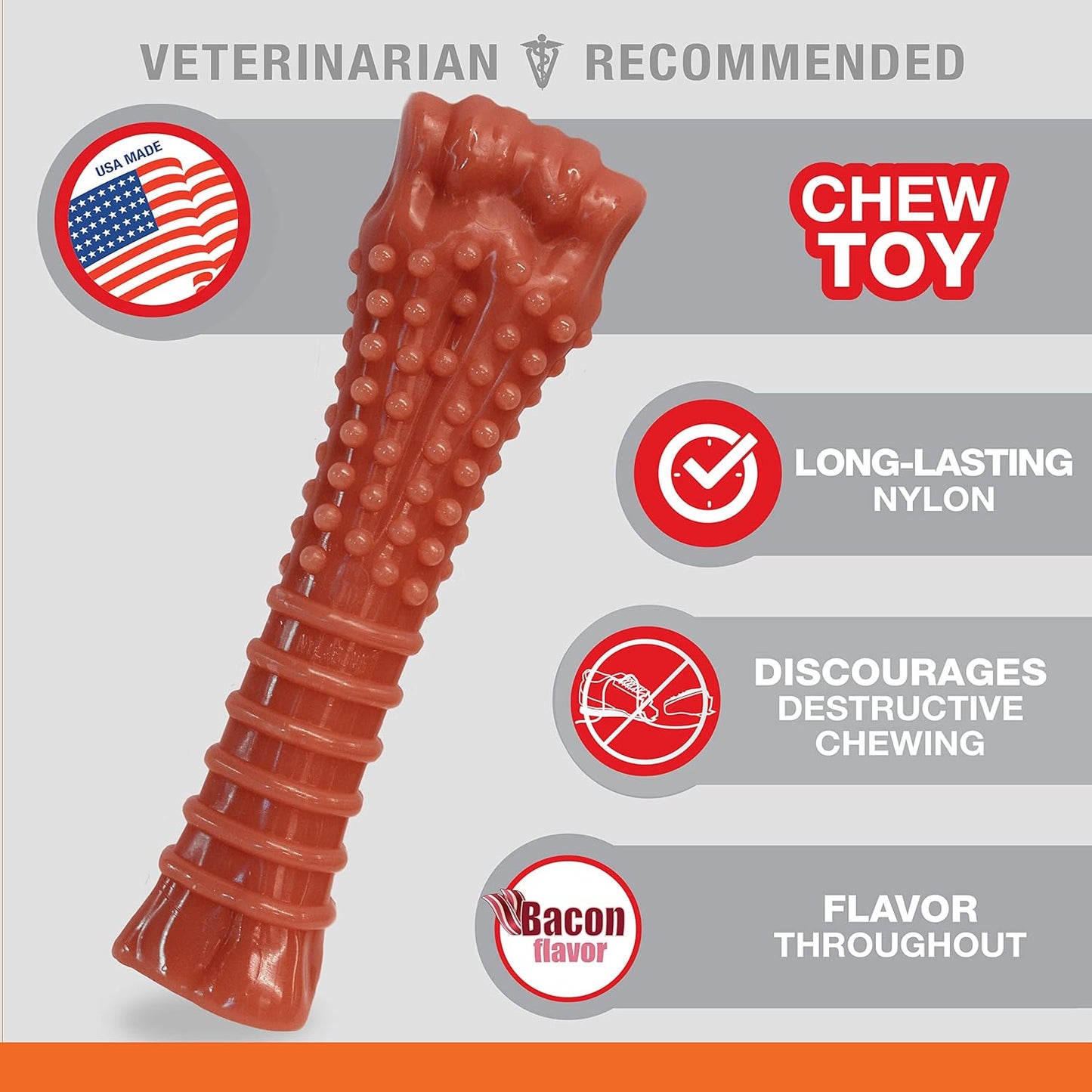 Nylabone Dura Chew Souper Bacon