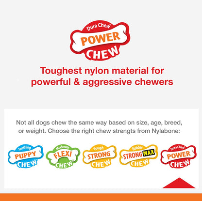 Nylabone Action Nubs Dura Chew Medium Bacon