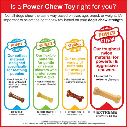 Nylabone Action Nubs Dura Chew Medium Bacon