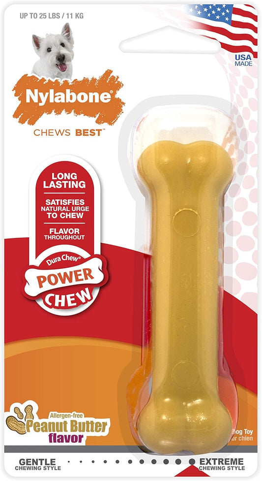 Nylabone Peanut Butter Dura Chew Regular