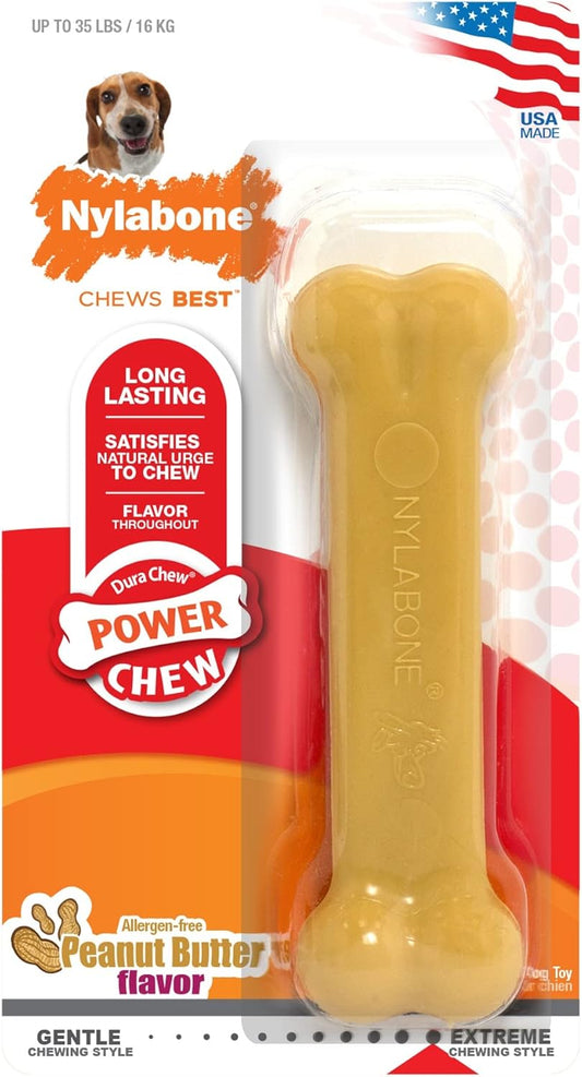 Nylabone Dura Chew Peanut Butter Wolf