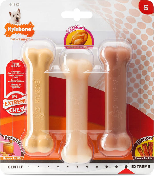 Nylabone Extreme Triple Value Pack Small Dog