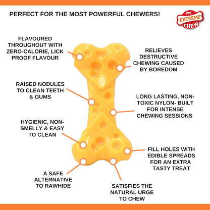 Nylabone Cheese Bone Large