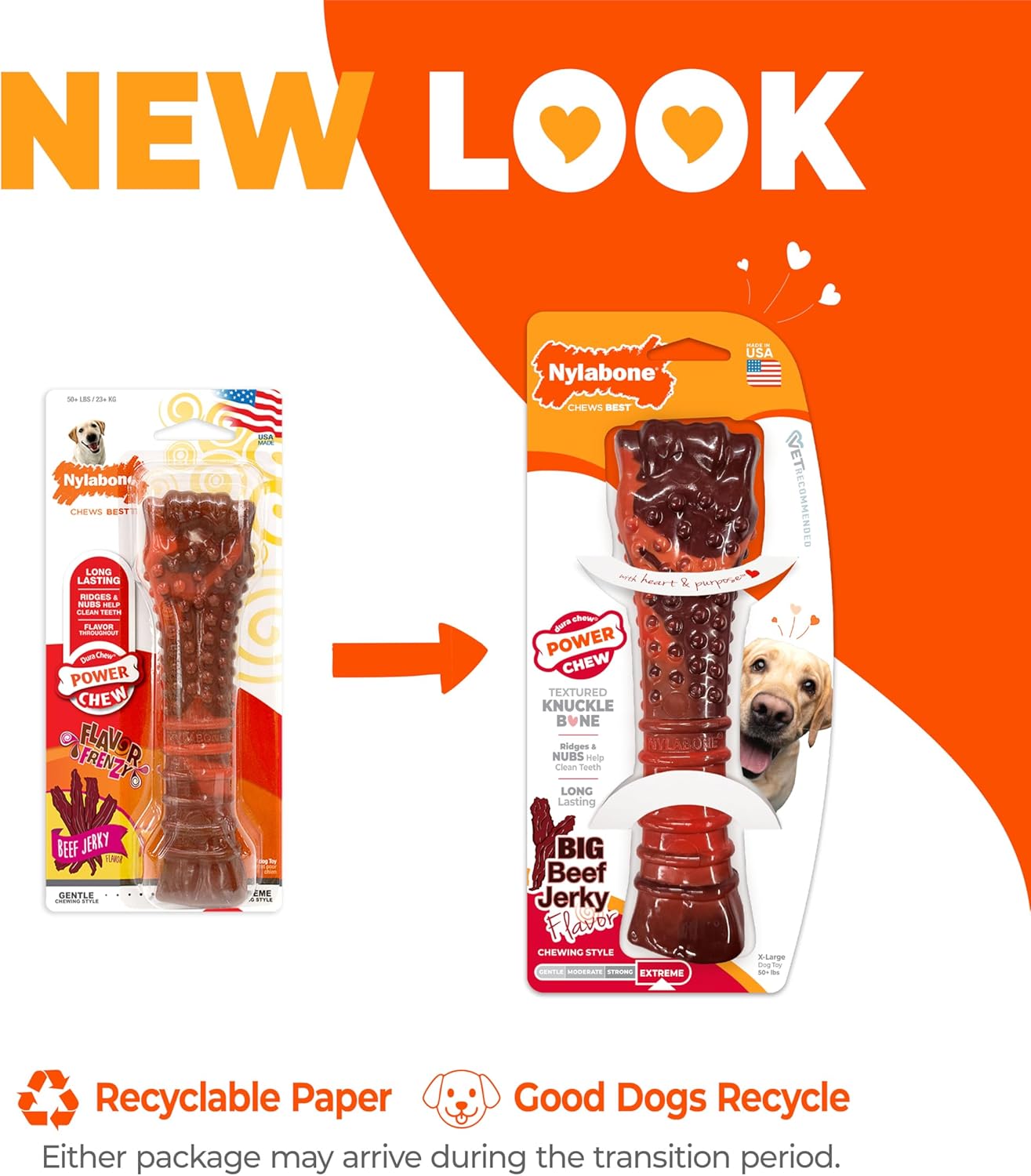 Nylabone Beef Jerky X Large Souper