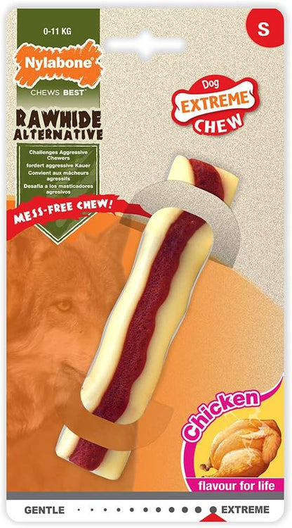Nylabone Chicken Roll Small Rawhide Alternative