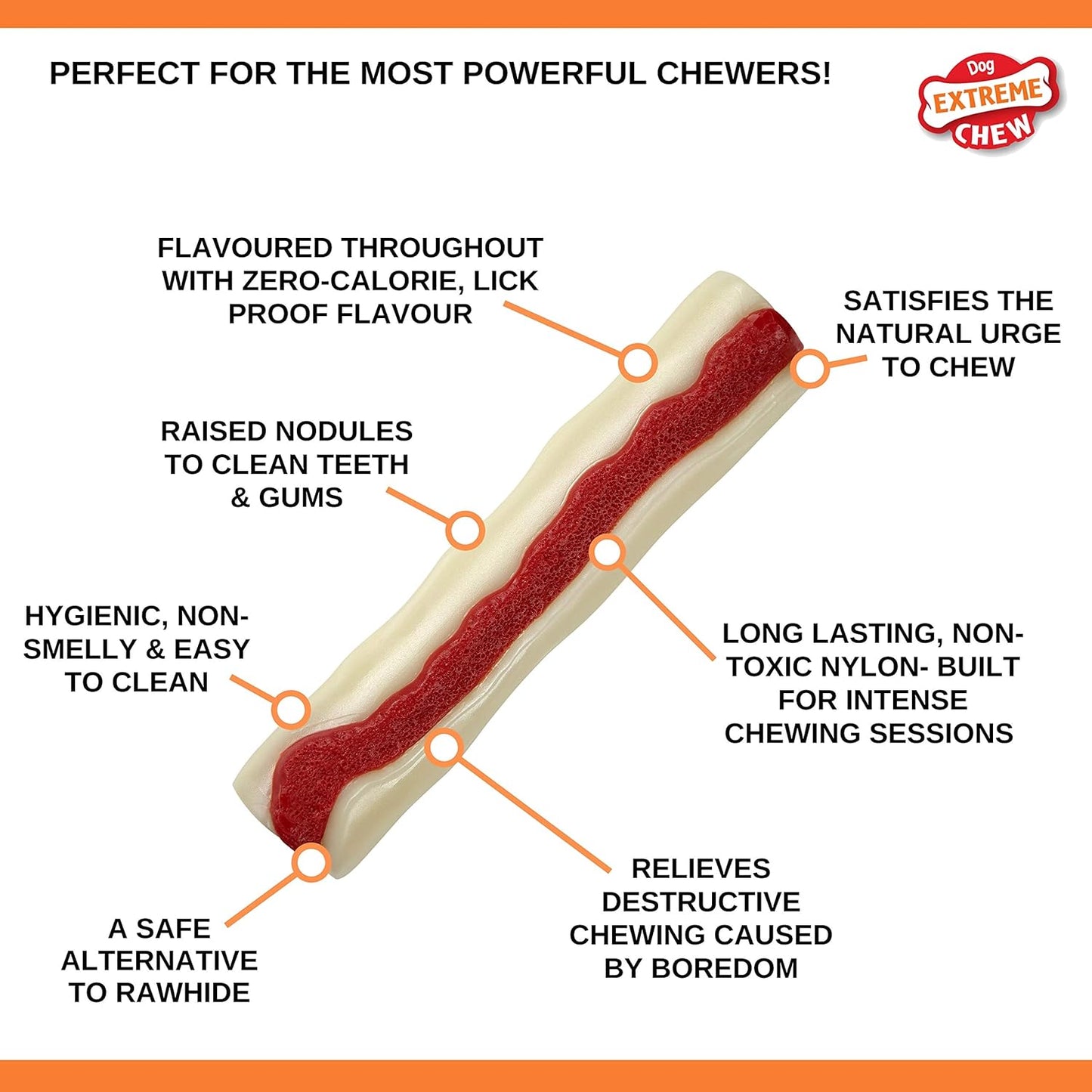 Nylabone Chicken Roll Small Rawhide Alternative