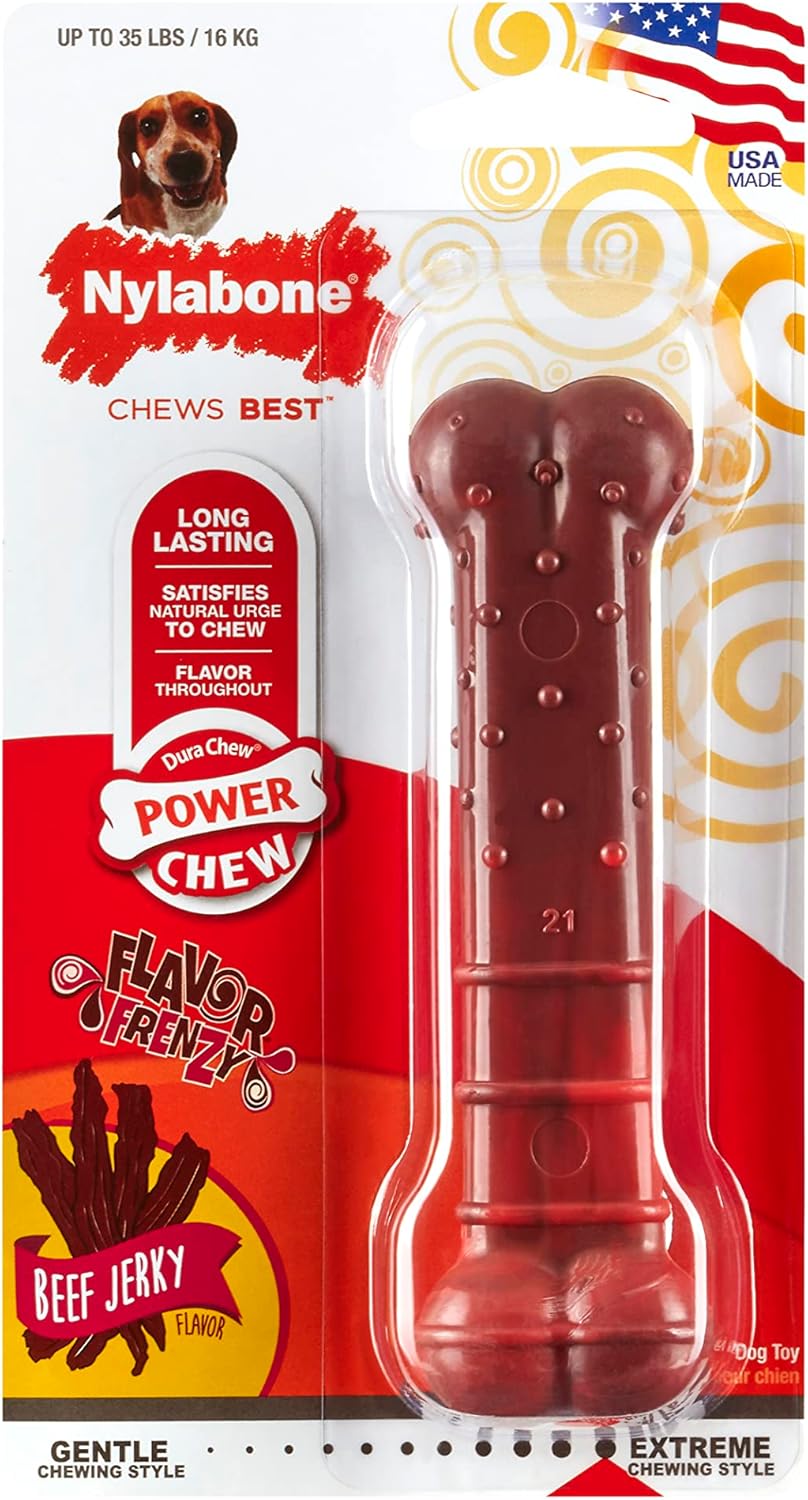 Nylabone Beef Jerky Wolf